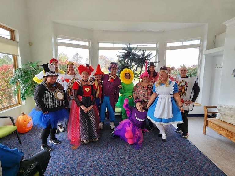 Sending a big Happy Halloween from Ebeling Family Dentistry to all of our patients and friends! This year we dressed up as the cast from Alice In Wonderland! 🎃 
We are so greatful to spend this halloween season with our team!