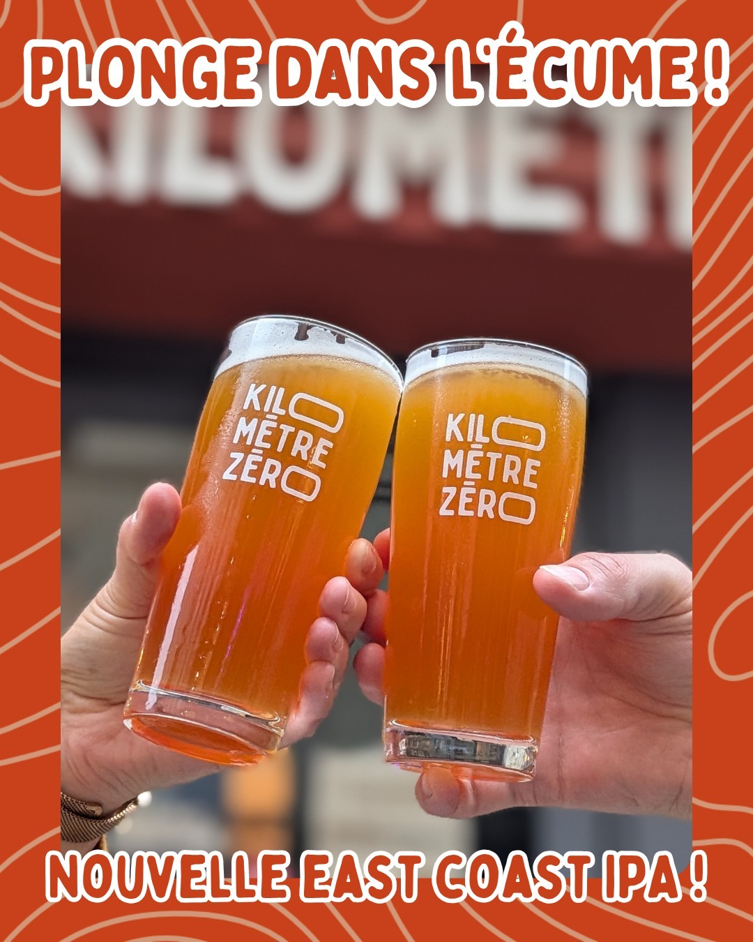 🌊 Nouvelle vague au Kilomètre Zéro : Écume est là.
Notre East Coast IPA houblonnée au Citra et Elixir débarque au bar ce soir !
Une déferlante fruitée et ronde, comme on les aime 🍍🍊
👉 En bouche : douceur tropicale, amertume délicate, robe légèrement ambrée et un corps soyeux qui te fait revenir à chaque gorgée.
Une bière aussi douce qu’intense, parfaite pour prolonger la saison des apéros.
🍺 4.8% de pur plaisir houblonné, à découvrir en pression au Kilomètre Zéro, 39 rue Notre-Dame-de-Nazareth, Paris 3e, à deux pas de République et du Marais.
👉 Suis le @km0paris pour rester au courant de nos actualités brassicoles !
L’abus d’alcool est dangereux pour la santé, à consommer avec modération. 💛
#beer #craftbeer #biere #ipa #eastcoastipa #fruitbeer #bierecraft
#craftparis #microbrasserie #brewpub #beerlovers #beerstagram
#parisbeer #afterwork #apero #sortiraparis #kilometrezero #km0paris
#republique #paris3 #nazareth