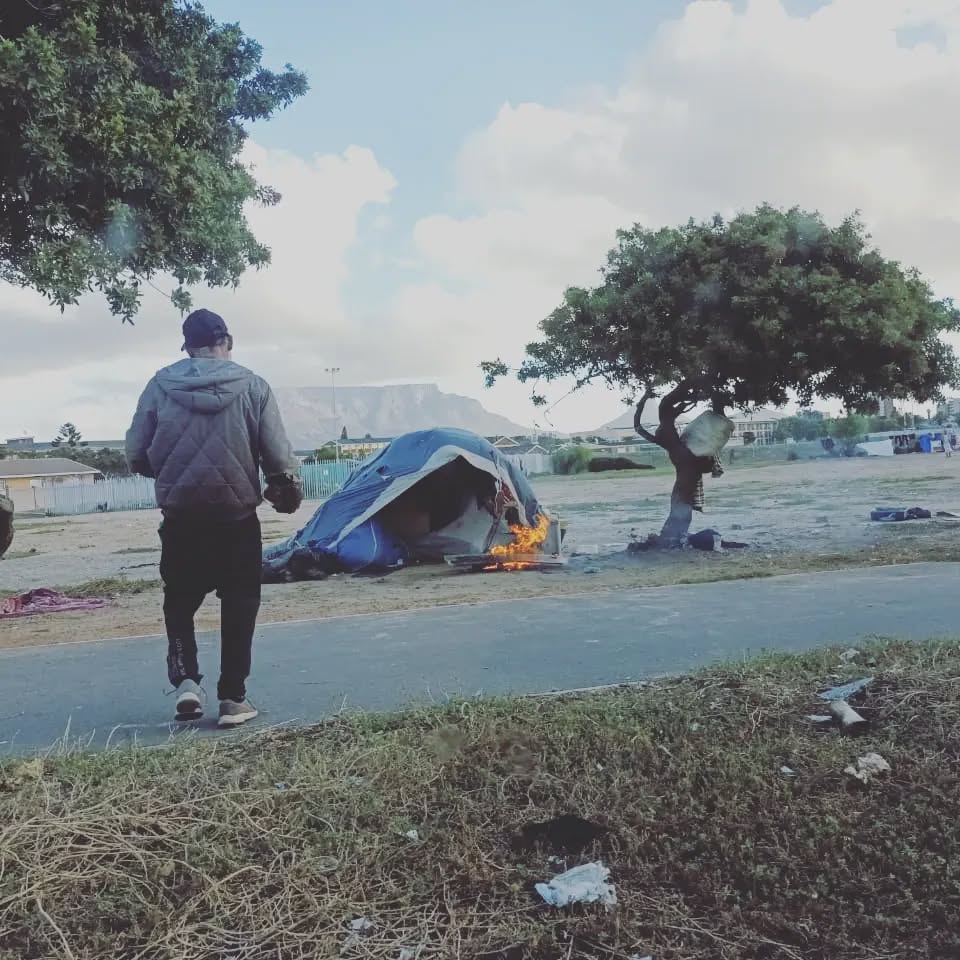 The informal settlements people put up to survive in poor communities.