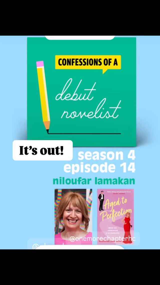 My confessions are out! ❤️ Thank you @clotimms for being such a wonderful host with incisive questions. 🙌🏼🙏🏻 Available wherever you get your podcasts
#podcast #bookpodcast #beingbookish #bookish #niloufarlamakan #agedtoperfection #agedtoperfectionnovel #readersofinstagram📚📚❤️ #writingpodcast #romcom #romanticcomedy #fabulousover50 #agepositive #howtowrite #authorlife
