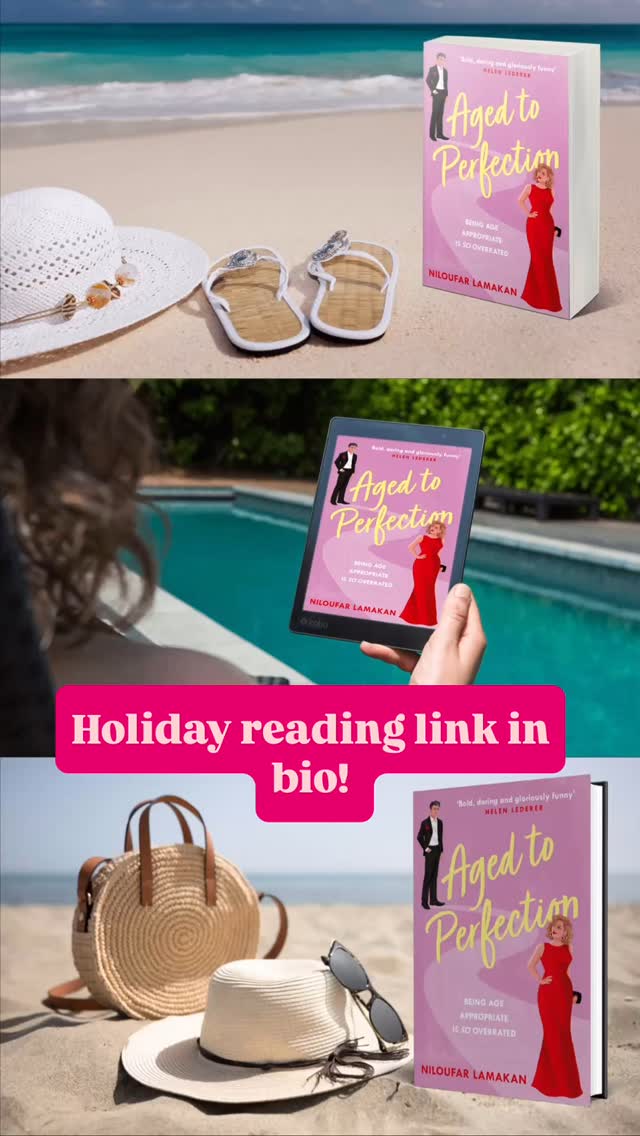 Planning a holiday? Perfect beach read link in bio 📚⛱️👙☀️
@onemorechapterhc
#agedtoperfectionnovel #niloufarlamakan #romcom #livingthelife #writing #reading #books #romanticcomedy #booklovers #booksigning #books #romanticcomedy #fabulousover50 #boomer #babyboomer #proaging #womenover60 #agepositive #midlifewomen #older #olderwomen #midlifewomen #boomers #holiday #beachready #beachread #holidayread #lazysummerdays #sunseasand
