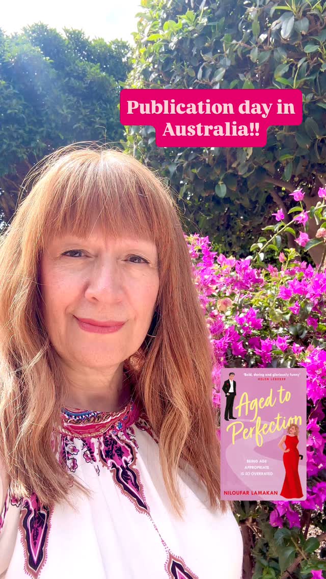 Out in Australia today! 🇦🇺📚 Link in bio.
Sophia is 60, single, and rewriting the rules. Aged to Perfection is officially out in paperback across Australia today! Grab your copy and meet the romcom heroine you didn’t know you were missing. 💖🍷Thank you to Michela, Tom and all the wonderful staff at @sheratonfuerteventura for helping me celebrate in style!
-
@onemorechapterhc @meetcutebookfest @romancewritingfestival @bookspacecardiff @bookloversbookshop @nextchapterbooksleeds @michelleford_twc @harpercollinsaustralia @juliettahendersonauthor @cherylakle @betterreadingau @authorevents @helenlederer
#agedtoperfectionnovel #niloufarlamakan #PaperbackRelease #AgedToPerfection #AustralianReaders #RomComReads #FeelGoodFiction #AgePositiveReads #WomenOver50 #MidlifeRomance #BooksWithHumour #FunnyWomenWriters #AustralianBookstagram #AustraliaReads #AussieBooks #SmartRomCom #NewRelease2025 #FictionWithHeart #ReadersOfInstagram #BookLovers #BookLaunch #BooksDownUnder #boomer #babyboomer #proaging #womenover60 #agepositive