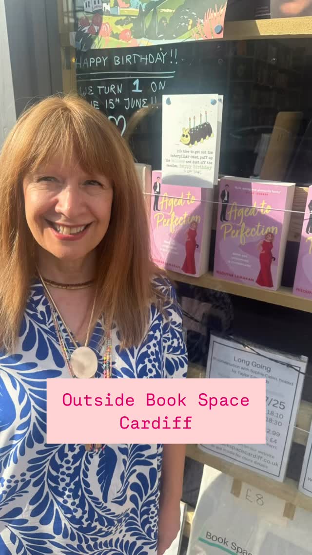 😁 Thank you to everyone who braved the heat 🔥in Cardiff 🏴and came along last night! 📚You made it such a fun evening! 🎉 Big thanks to Lily for hosting 🙏🏻 @bookspacecardiff @onemorechapterhc @cwipprize
-
#agedtoperfectionnovel #niloufarlamakan #romcom #livingthelife #reading #books #romanticcomedy #booklovers #booksigning #books #NewRelease2025 #fabulousover50 #boomer #babyboomer #proaging #womenover60 #agepositive #midlifewomen #older #olderwomen #midlifewomen #boomers #authorevent #lovebooks #cardiff #bookevent #indiebookshopweek #indiebookstore