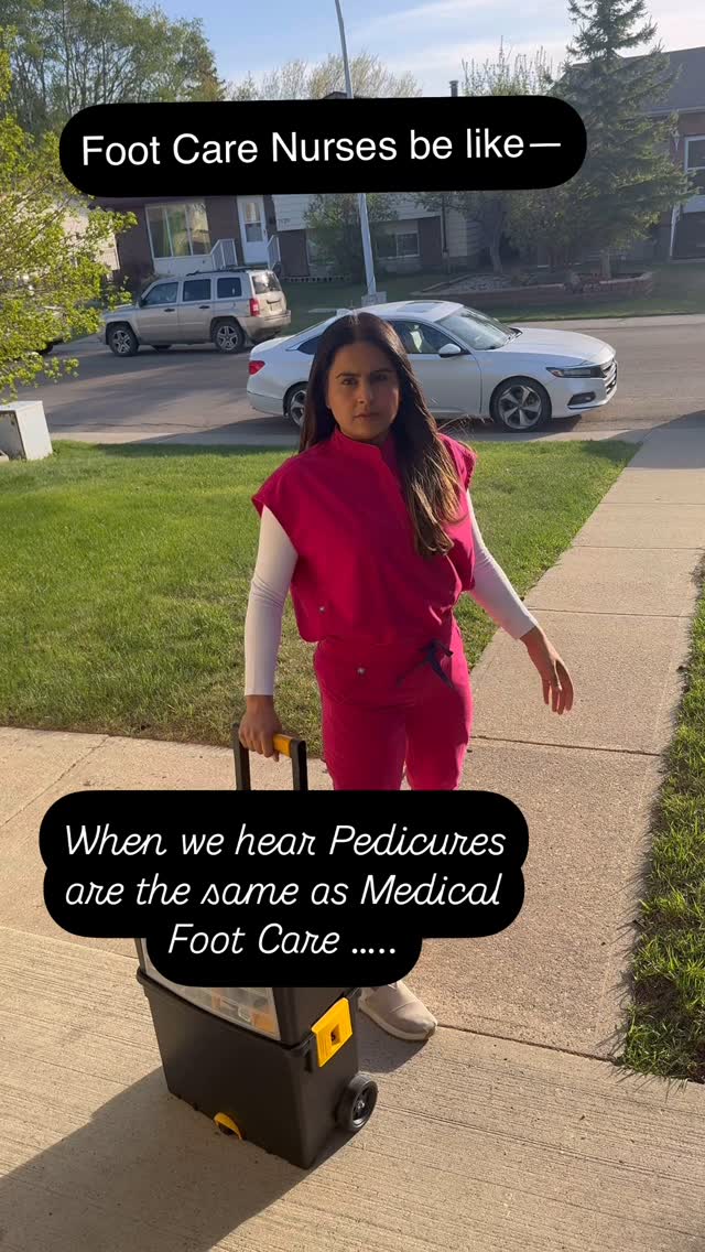 Pedicures vs. Medical Foot Care – Know the Difference!
We hear it all the time:
“Isn’t medical foot care just a fancy pedicure?” 😅
Not quite!
💅 Pedicures are cosmetic. They’re meant to make your feet look good—polish, scrubs, and massage. They’re done in a spa setting and focus on beauty.
👩⚕️ Medical Foot Care is clinical. It’s provided by trained nurses and focuses on the health of your feet. This includes:
✔️ Cutting and filing thickened or fungal nails
✔️ Reducing corns and calluses
✔️ Monitoring foot health for diabetic or at-risk clients
✔️ Using sterile tools and PPE
✔️ Documenting and assessing any concerns
💡 It’s not about polish—it’s about prevention, treatment, and ongoing care.
If you’re diabetic, have circulatory issues, thick nails, painful corns, or trouble reaching your feet—you need more than a spa day. You need a nurse.
👣 Book your appointment with SoleGlow Medical Inc.
📞 780-655-5084 | ✉️ info@soleglowmedical.com
💻 www.soleglowmedical.com
#soleglowmedical #mobilefootcare #footcarenurse #edmontonnurse #footcarenurse #healthyfeethappylife #foothealthmatters #footcareedmonton