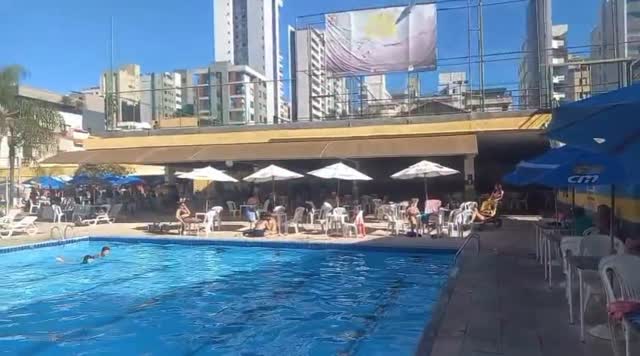 Um pouquinho da Inauguração do nosso parque aquático no domingo 😎Quem aí amou ? 👆🏻💙