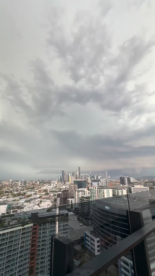 Well that storm this afternoon in Brisbane was wild!!!! Also haven’t laughed so hard in a long time. My sister and I as commentary. What a day 😆 #Brisbane #brisbanestorm
