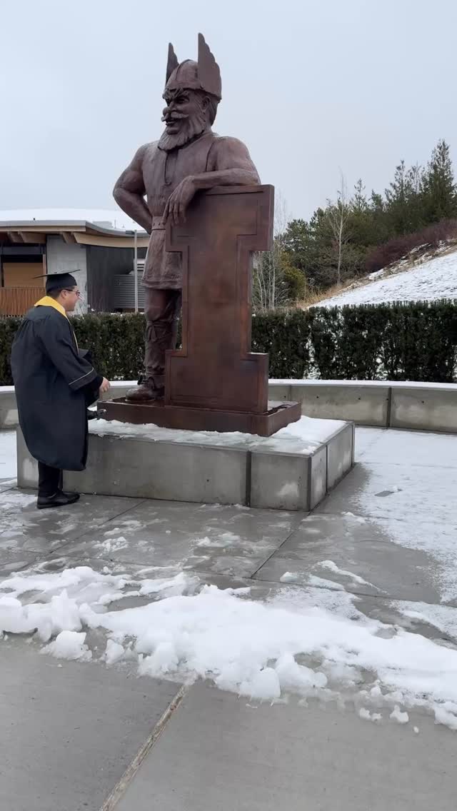 Joe is gold and silver underneath. What if we brought it back, little by little, when a Vandal graduates? It’s up to you! @asuidaho