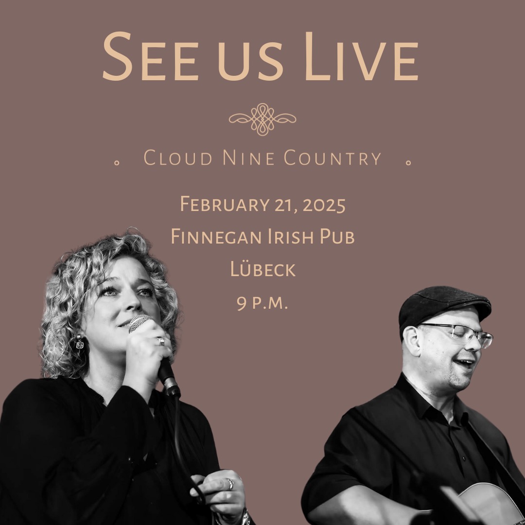 English below 🎶
Lübeck, seid ihr bereit? Am 21. Februar spielen wir live im Finnegan Irish Pub! Freut euch auf handgemachte Country-Musik in gemütlicher Pub-Atmosphäre. Start ist um 21:00 Uhr – kommt vorbei, wir freuen uns auf euch!
📍 Finnegan Irish Pub, Mengstraße 42, 23552 Lübeck
🎶🎶🎶🎶🎶🎶🎶🎶🎶🎶
Lübeck, are you ready? On February 21st, we’ll be playing live at Finnegan Irish Pub! Expect authentic, heartfelt country music in a cozy pub atmosphere. Music starts at 9 PM – come by, we’d love to see you there!
📍 Finnegan Irish Pub, Mengstraße 42, 23552 Lübeck
#CloudNineCountry #LiveMusic #CountryMusic #Lübeck #FinneganIrishPub #countryvibes