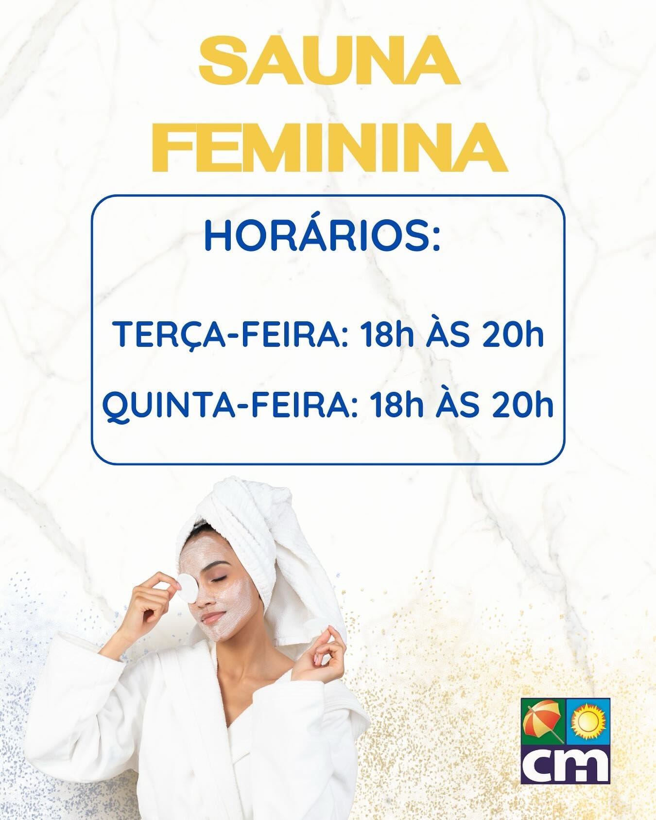 Agora, também às terças-feiras 💙 Aproveitem 💛