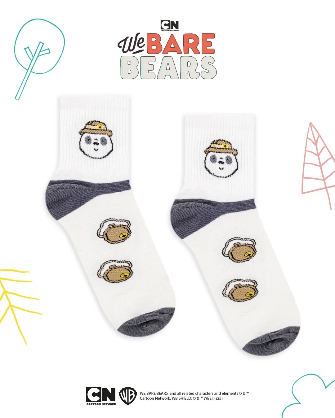 🧦✨ ¡Luce estilo con ternura!
¡Ponte a Grizz, Panda y Ice Bear en los pies y lleva la diversión a donde vayas!🌲
#nomaoutfitters #webarebears #fanstyle #cartonnetwork