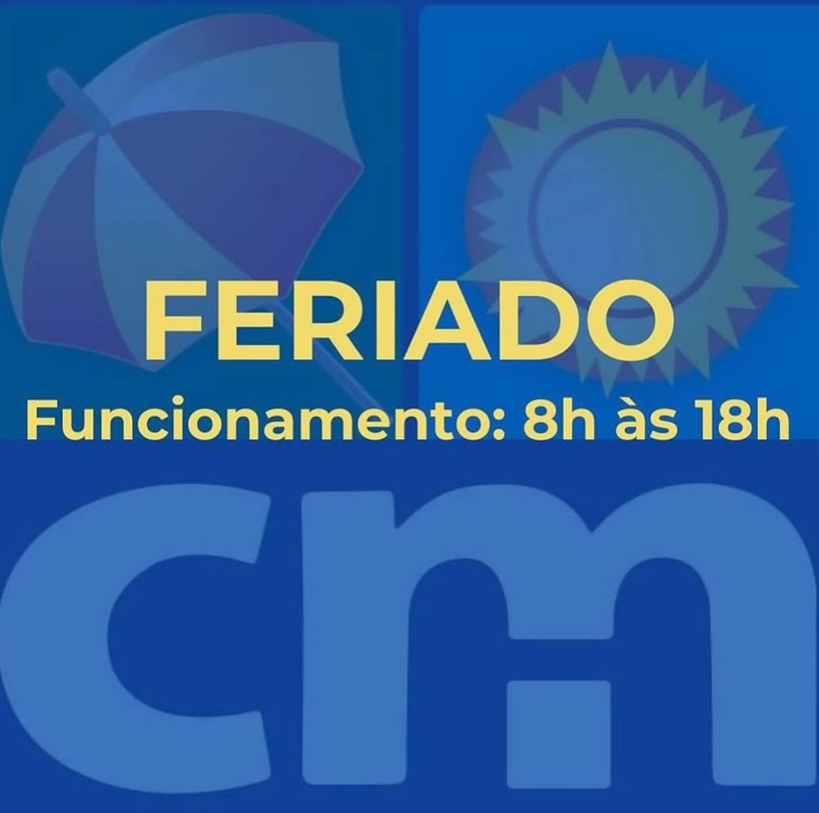 Funcionamento do Clube no feriado do dia 19 de junho, Corpus Christi