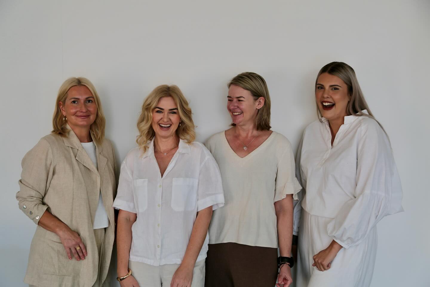Our Team 🤍 I know you’ve heard it all before… “we love what we do” - but we do, down to our core! We are so happy and passionate and vibe off one another in all that we do and filter that down into you as the client on the bed receiving a luxurious treatment. We hope you feel our love and care. Sirène xx