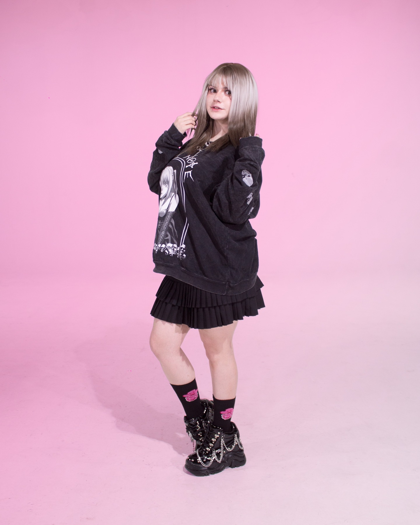 Cosplay hasta la punta de los pies.
Nueva collab con Punk Macarroni 🧦
#nomaoutfitters #punkmacarroni #cosplay #collab