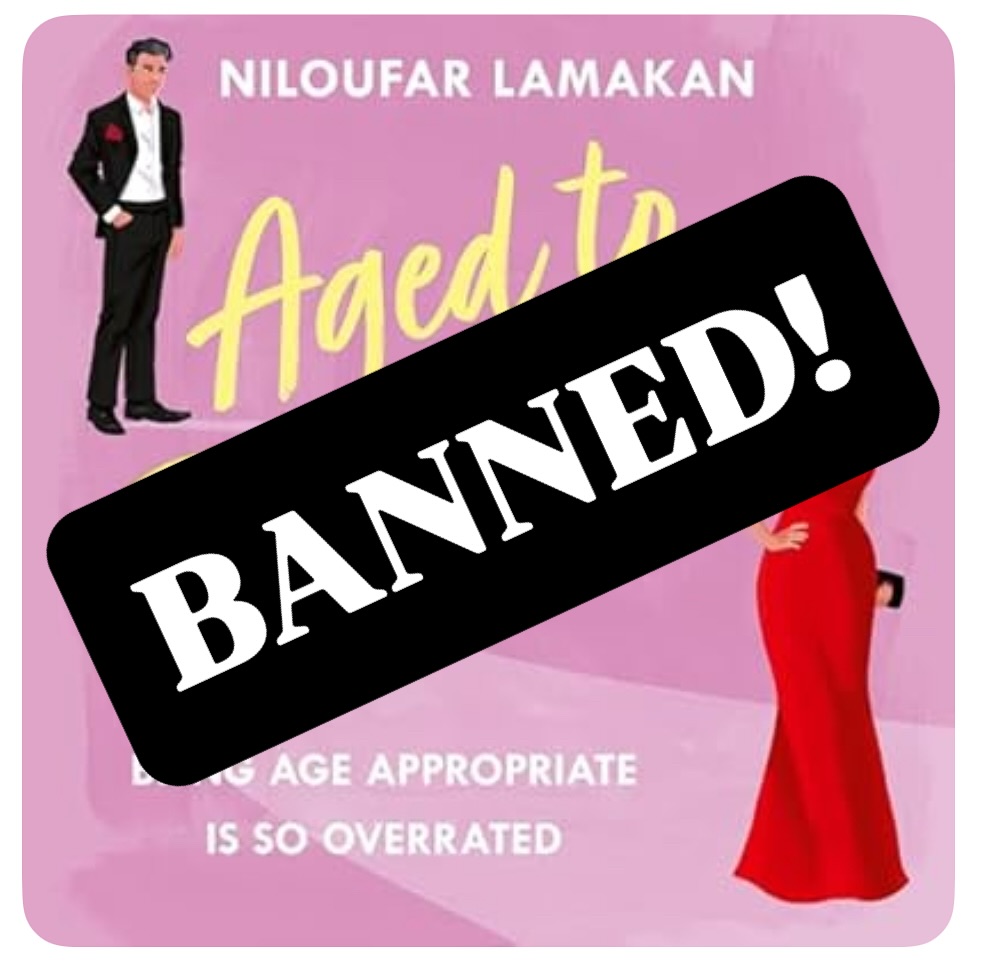 Apparently, being age-appropriate is NOT overrated! I was due to speak at an event for older people but the organisers decided my book was too racy for their members and cancelled! 😳😳 I wear this badge of honour with pride! 😁
#romcom #romcombooks #authorinspiration #debutnovel #banned #60andfabulous #agedtoperfectionnovel #niloufarlamakan#AgeIsJustANumber #AgePositive
#NeverTooLate