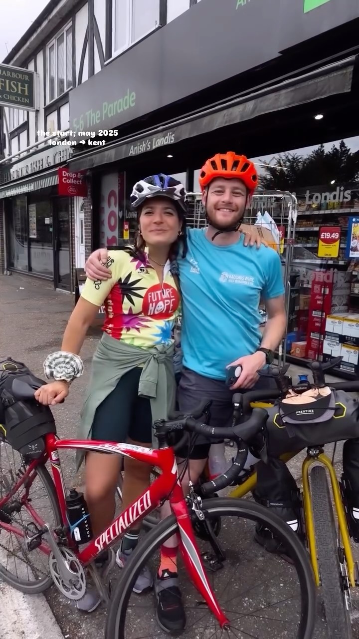 back in may; cycling from London to a BBQ in Kent โ the start of @nick_nippingout โs journey peddling round the world ๐๐ @futurehopeindia 
#roadbikelife #roadbike #futurehope #bike #outdoor 
#nature #uk #team