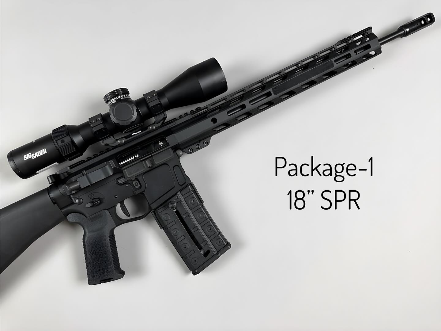 Package 1: 18” SPR — fast, precise and easy on the wallet