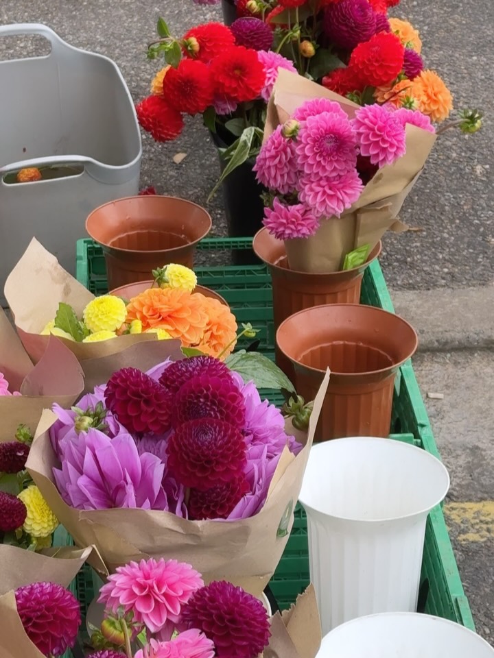 might have got a bit excited being back at my local farmers market this morning ๐คธ๐พโโ๏ธ hi autumn; Iโm kinda liking you :)
#shoplocal #local #farmersmarket #sunday #joy #fresh #outdoor #flowers #produce #veg #fruit #privatechef #london #autumn #cheese