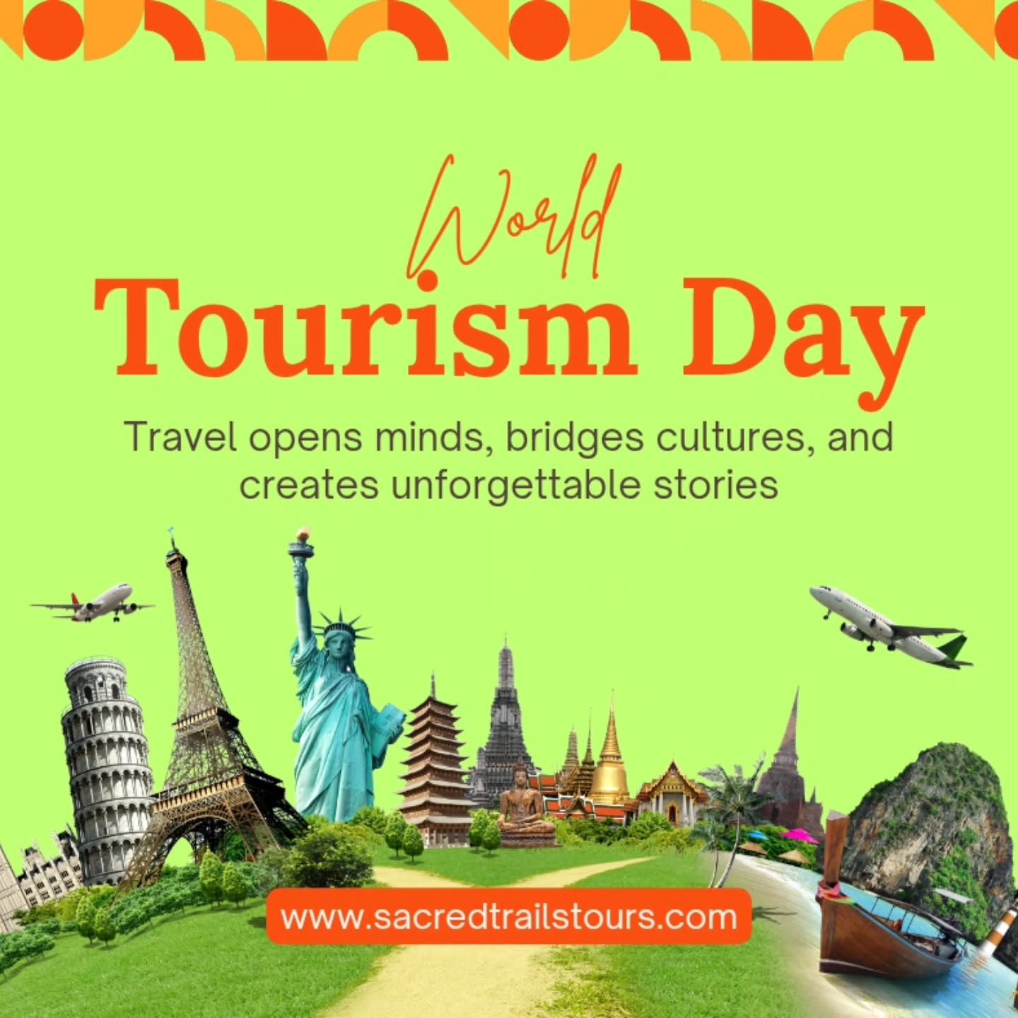 â"The world is a book, and those who do not travel read only one page." - Saint Augustine.
âHappy World Tourism Day! Time to turn the page and start a new adventure. What destination is on your list next? đâď¸
#worldtourism #wonderlust #visitnepal #trekking #adventuretime #peaceofmind #nepaltourism #dashain2025