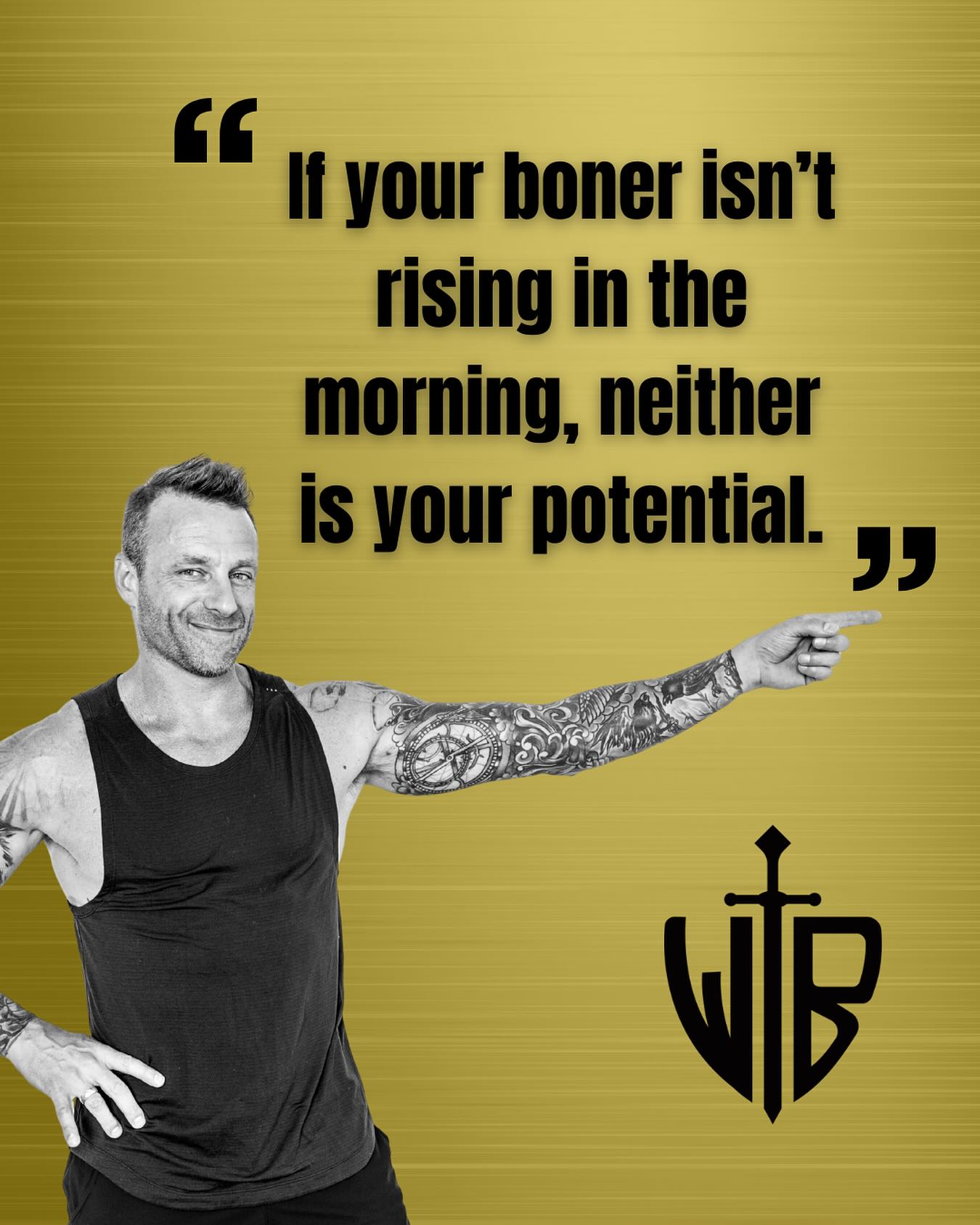 “If your boner isn’t rising in the morning, neither is your potential.”- Dr. Ryan Hewitt
Morning wood is the daily performance report of your masculine system; cardiovascular, hormonal, and psychological. If it’s gone, something is broken, and it’s on you to fix it.