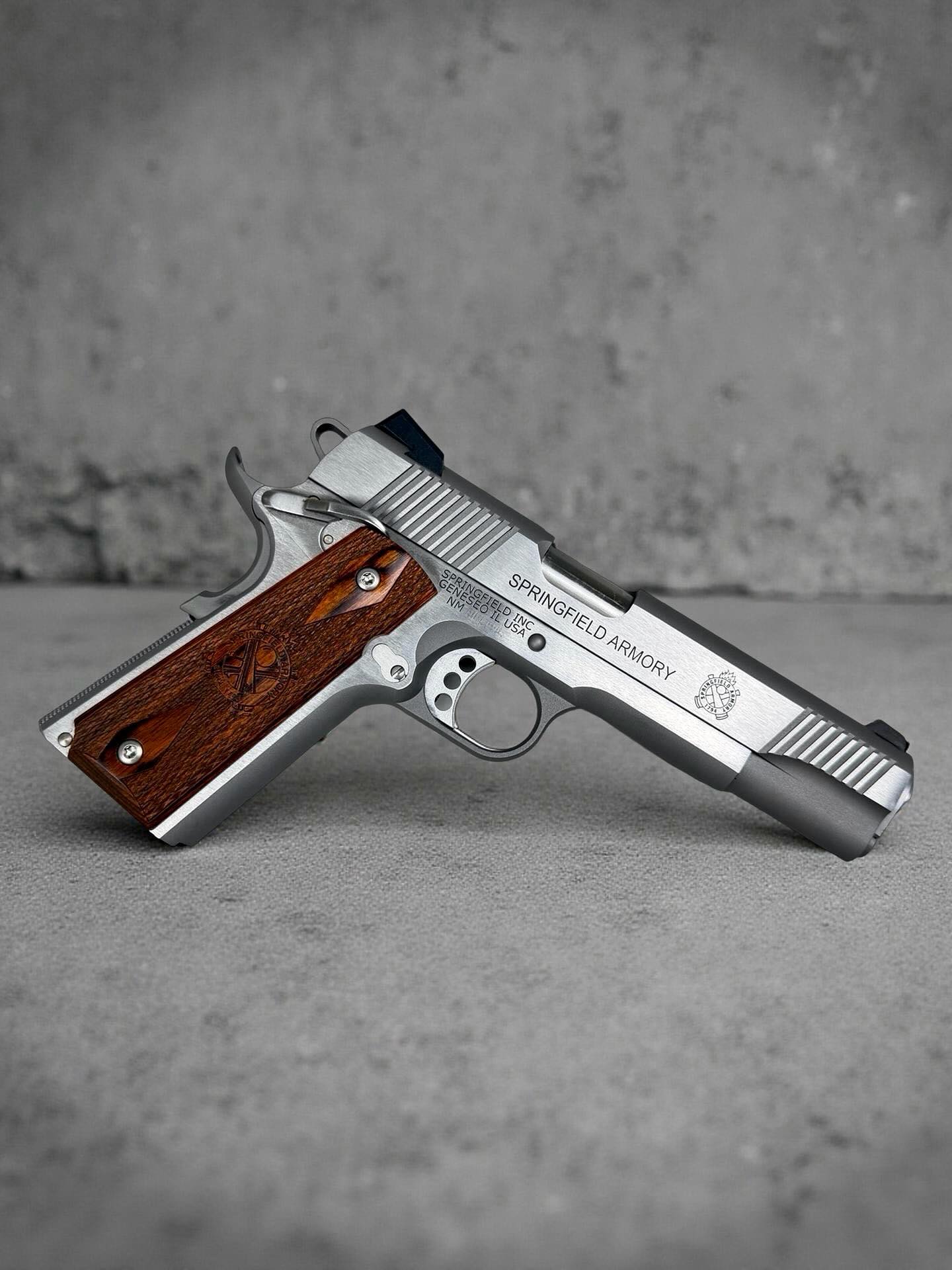 Loaded. Polished. Proven. The stainless 1911 never goes out of style.
.
.
.
.
#Triggernomics #1911 #SpringfieldArmory #PerformanceBuilt #RangeReady #tacticalelegance