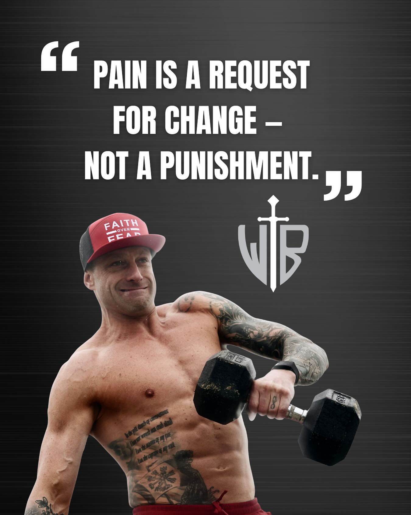 Pain exposes what comfort hides.
Every injury, every setback - it’s feedback.
If your back hurts, your body isn’t broken. It’s begging for change.
Stop masking symptoms. Start mastering yourself.
Comment below: what’s one change you made that helped you heal or level up physically?