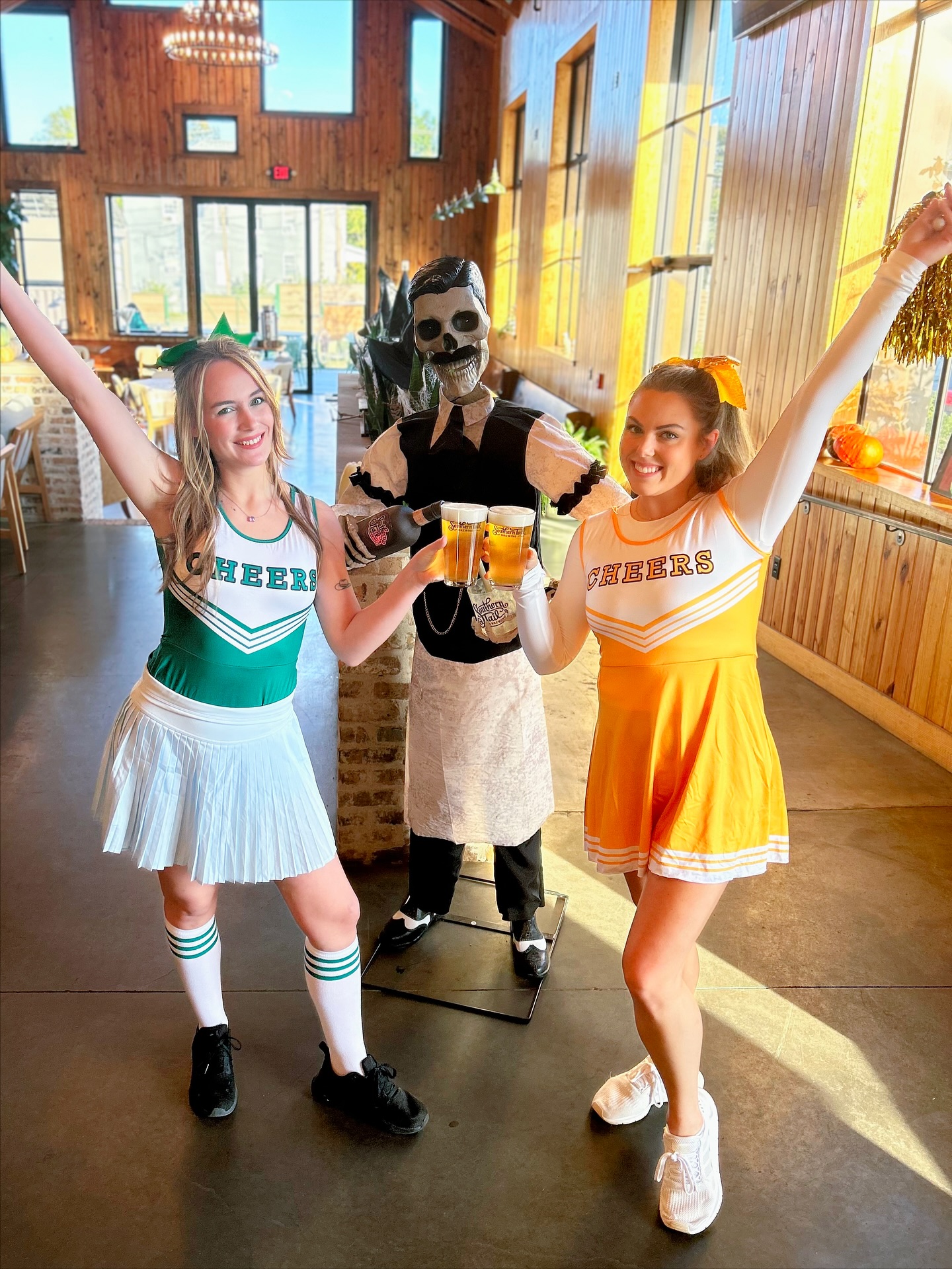 Our costumes were scary good. The beer? Even better. 🍻
Cheers to everyone who showed up in costume, jammed with Midnight South, and made Halloween at Southern Tail such a frightfully fun night. Until next year! 🍺🎃