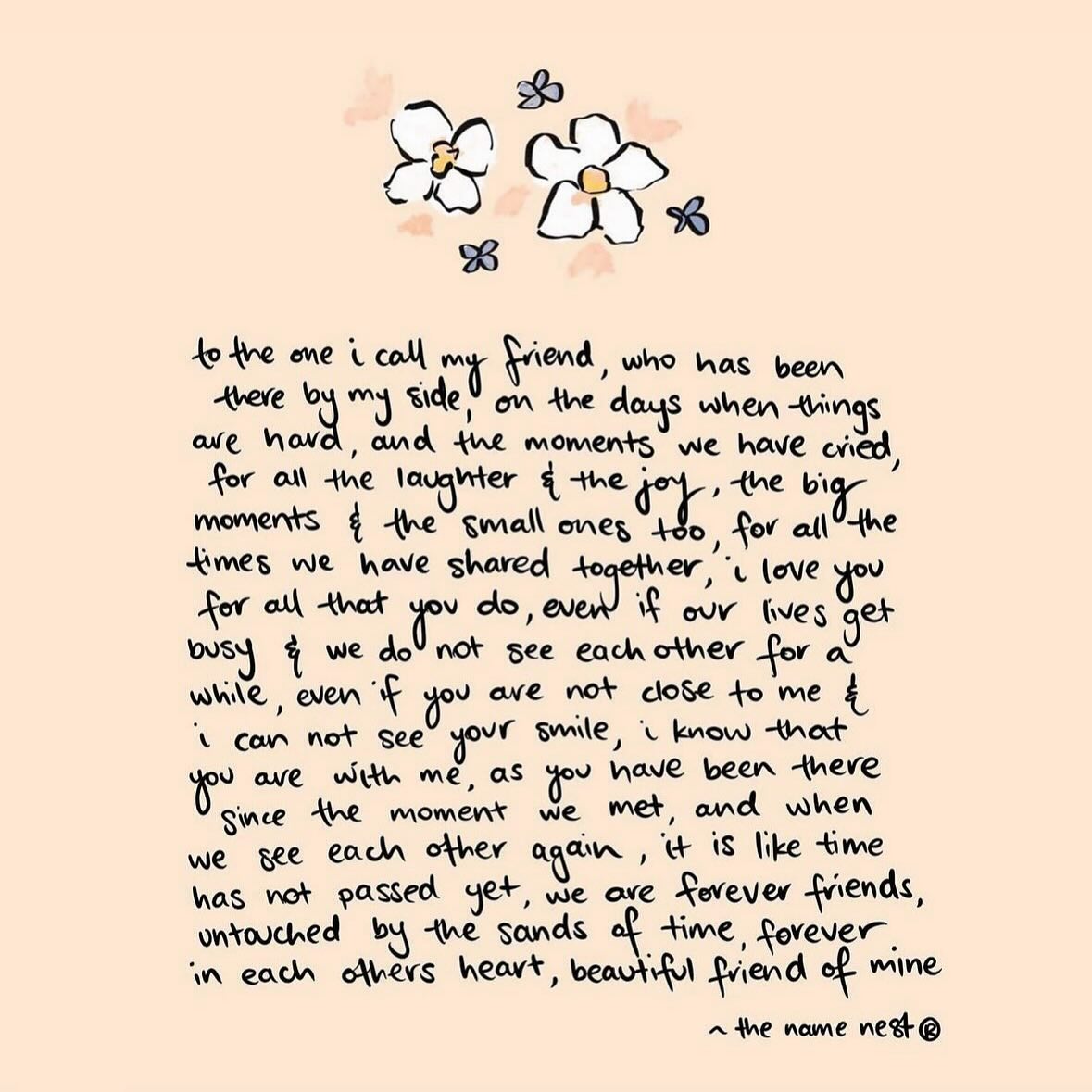 Poem for my friend ✨