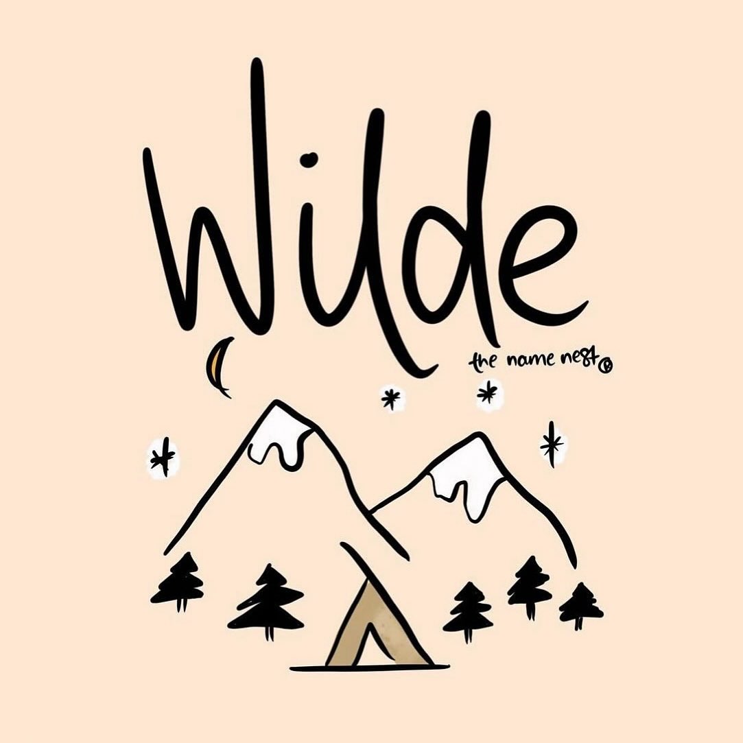 Wilde ~ this strong and unique soul, who is connected to the earth, an explorer by nature, chasing the feeling of adventure, wanderlust and love, with a wildfire in their hearts, this soul is part of Mother Nature itself, and spreads love like wildflowers, wherever they may roam ✨ original intuitive name meaning and artwork by Tara Sea ©, the name nest®.
This name is Dutch in origin and means ‘in the natural state, uncultivated, untamed’.
I hope to inspire you and that this name Wilde, is one you will love and cherish for a lifetime! #thenamenest
Do you have a special Wilde in your life? Tag them and share the love 💛
Inspirational pairings: Wilde Oser ~ Wilde Reign ~ Wilde Wren ~ Wilde Boyd ~ Wilde Chance ~ Wilde Quinn ~ Wilde Tilly
Want to purchase this name an an artwork? It is available to buy for only $14.99 as an instant A4 download on our website www.thenamenest.com