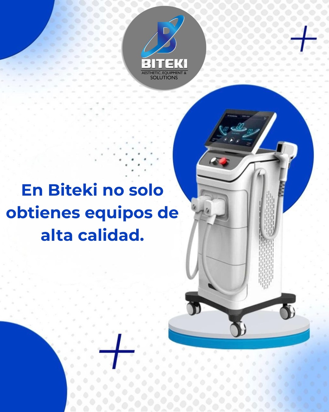 La mayoría de empresas solo te venden el equipo… y desaparecen.
En Biteki creemos que eso no es suficiente.
Creemos que cuando inviertes en tecnología para tu centro, también estás invirtiendo en tu tranquilidad, en tu seguridad y en el futuro de tu negocio.
Por eso en Biteki no solo obtienes equipos de alta calidad.
Obtienes claridad para usarlos bien.
Obtienes acompañamiento real.
Obtienes dirección para crecer con ellos.
No estás sola después de la compra.
No estás improvisando.
No estás adivinando parámetros ni procesos.
Estás respaldada por un equipo que te entrena, te guía y te acompaña para que tu inversión funcione de verdad 💙
Porque el verdadero valor no está solo en la máquina…
Está en todo lo que pasa después de encenderla ✨
Si buscas algo más que un proveedor, estás en el lugar correcto.
Bienvenida a Biteki.
⸻
#Biteki
#EstéticaProfesional
#EquiposEstéticos
#EmprendedorasDeLaBelleza
#CentroEstético
TecnologíaEstética
EsteticistasLatinas
BellezaConPropósito
NegociosDeEstética
FormaciónEstética
SoporteReal
InversiónInteligente
EstéticaAvanzada
EmpoderamientoFemenino
BeautyBusiness