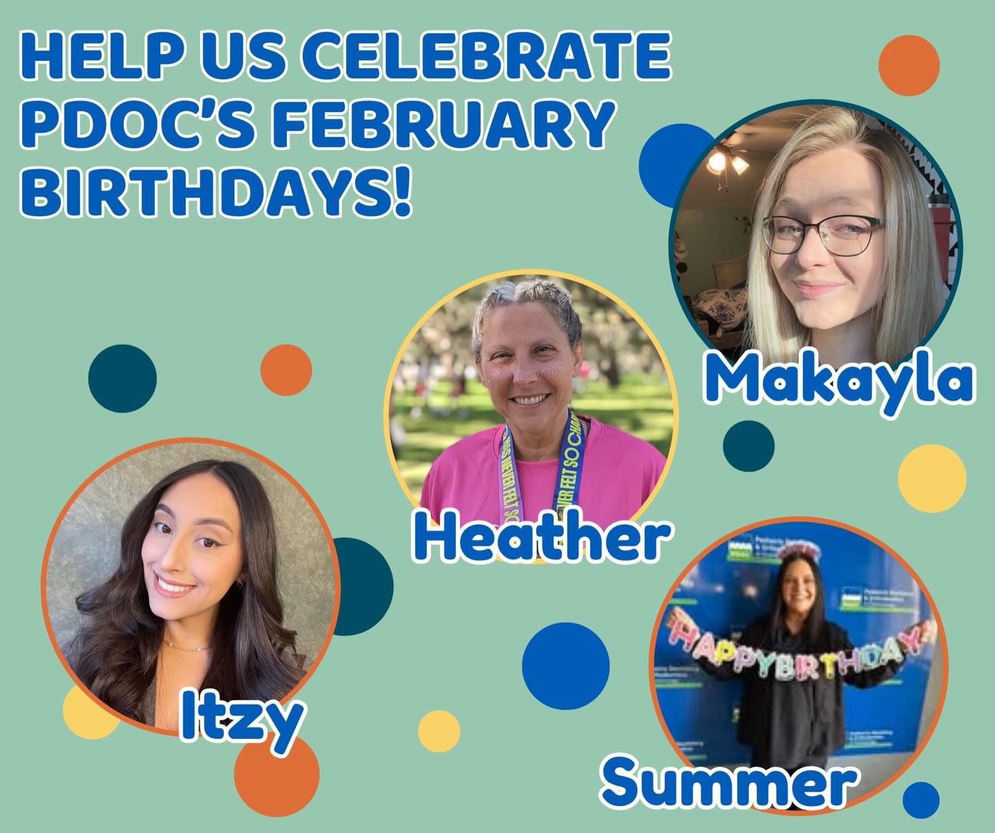 Pediatric Dentistry and Orthodontics of Chattanooga | Kids Dental Care | Orthodontist 40 It’s a month full of celebrations at PDOC! 🎉
Happy Birthday to all of our February team members! We’re so grateful for each of you and the joy you bring to our office. Here’s to a year filled with happiness, health, and lots of reasons to smile! 🦷💙
#PDOC #CelebrateBig #FebruaryFun #PDOCFamily