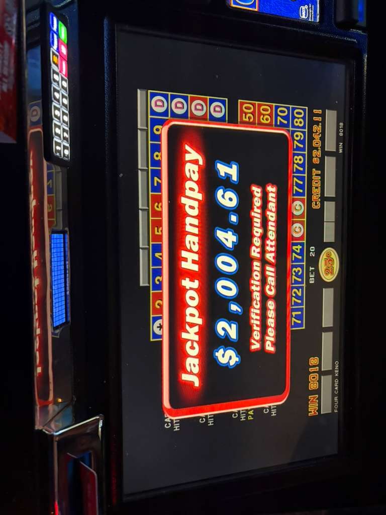 Jackpots come in 3s @ Eastern location. Wahoo!