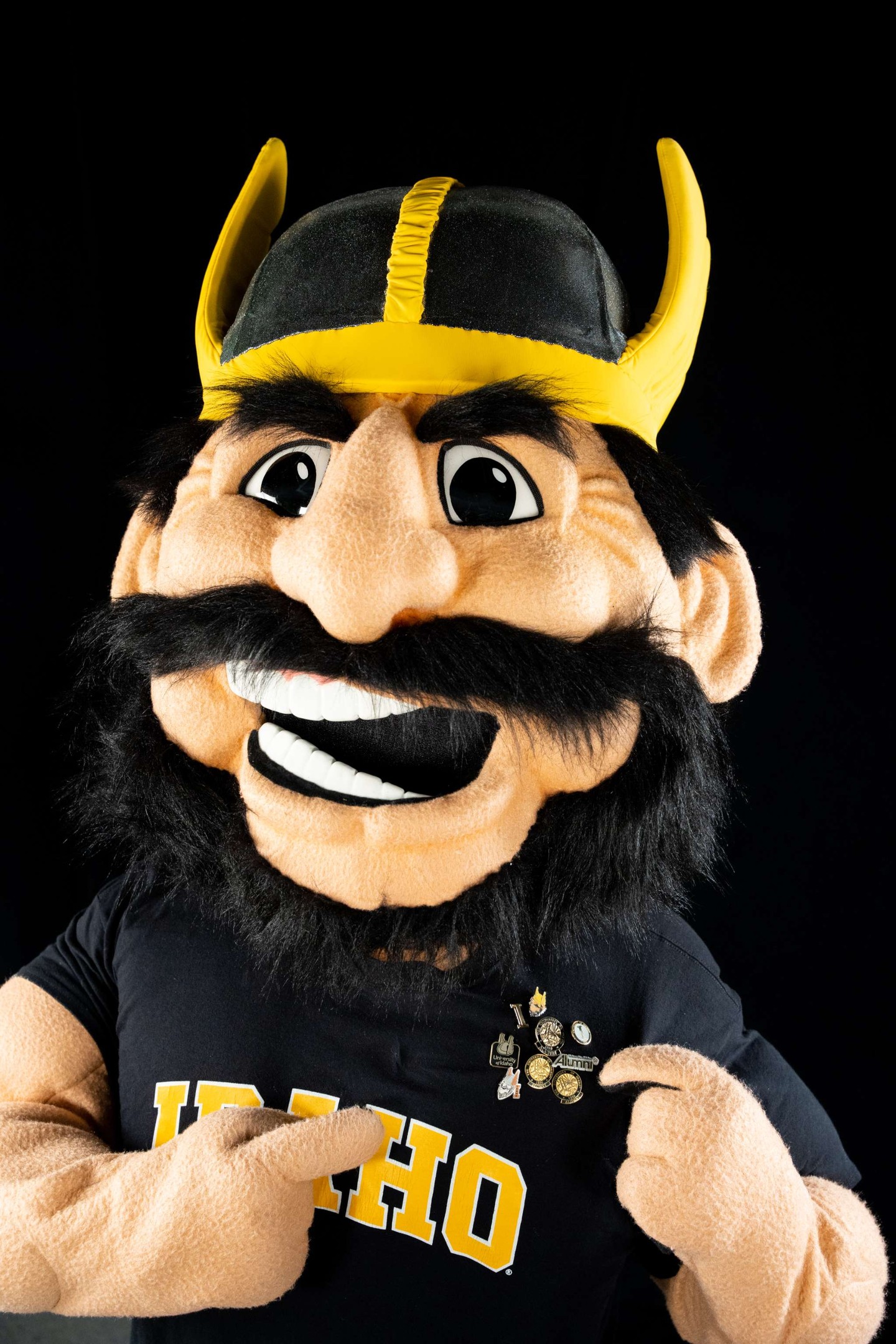 No outfit is complete without your alumni pin and Joe agrees. Share a photo of you showing off your alumni gear in the comments. 💛🩶🖤
#SilverAndGoldDay #UIdaho