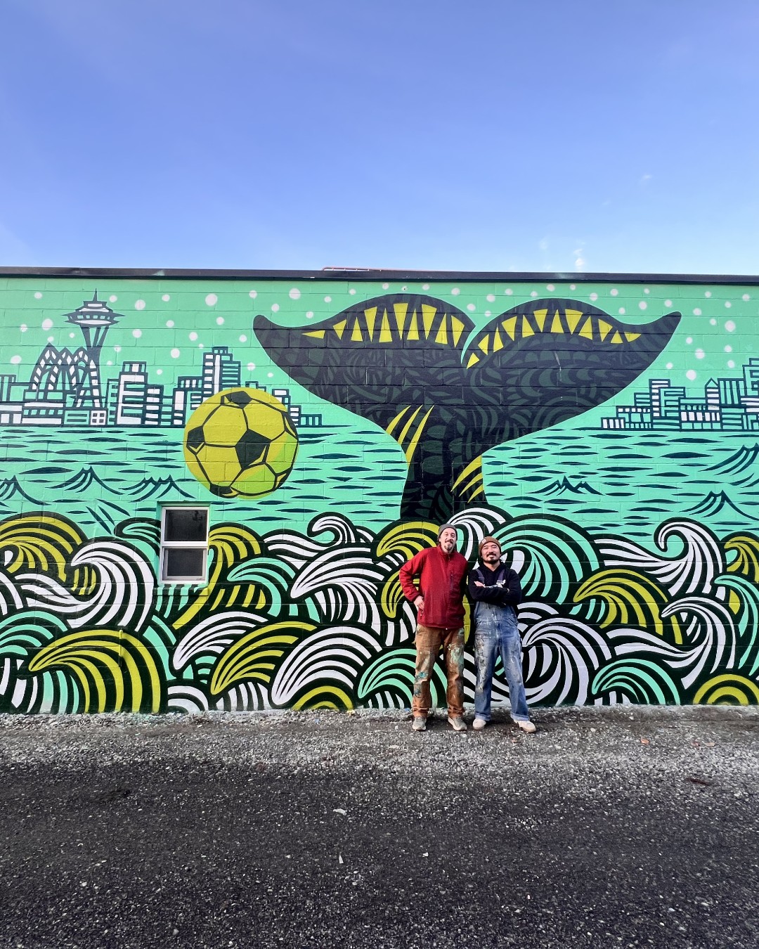 Welcoming the world with art. Designs by alumnus @shogodzilla can be seen throughout Seattle as one of the @fifaworldcup host cities. 🐋⚽✌️
His official FIFA World Cup 2026 Seattle poster blends art, community and the spirit of the city.
"I just feel very lucky and honored that I got selected for the World Cup poster for Seattle!
It’s amazing that so many great people and communities are involved in this big event.
Huge thank you to all of the amazing teams and people who have been working with me
and for this big fun soccer event, especially the "Seattle FWC26” team!"
📷photos courtesy of Shogo Ota
@fwc26seattle
#WorldCup #UIdaho #TiremanStudio #Art #Seattle #GoVandals