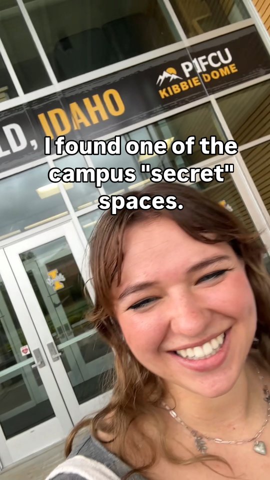 Hot take: explore all the buildings, you never know what you'll find. 🧐🔍
#uidaho #college #campuslife