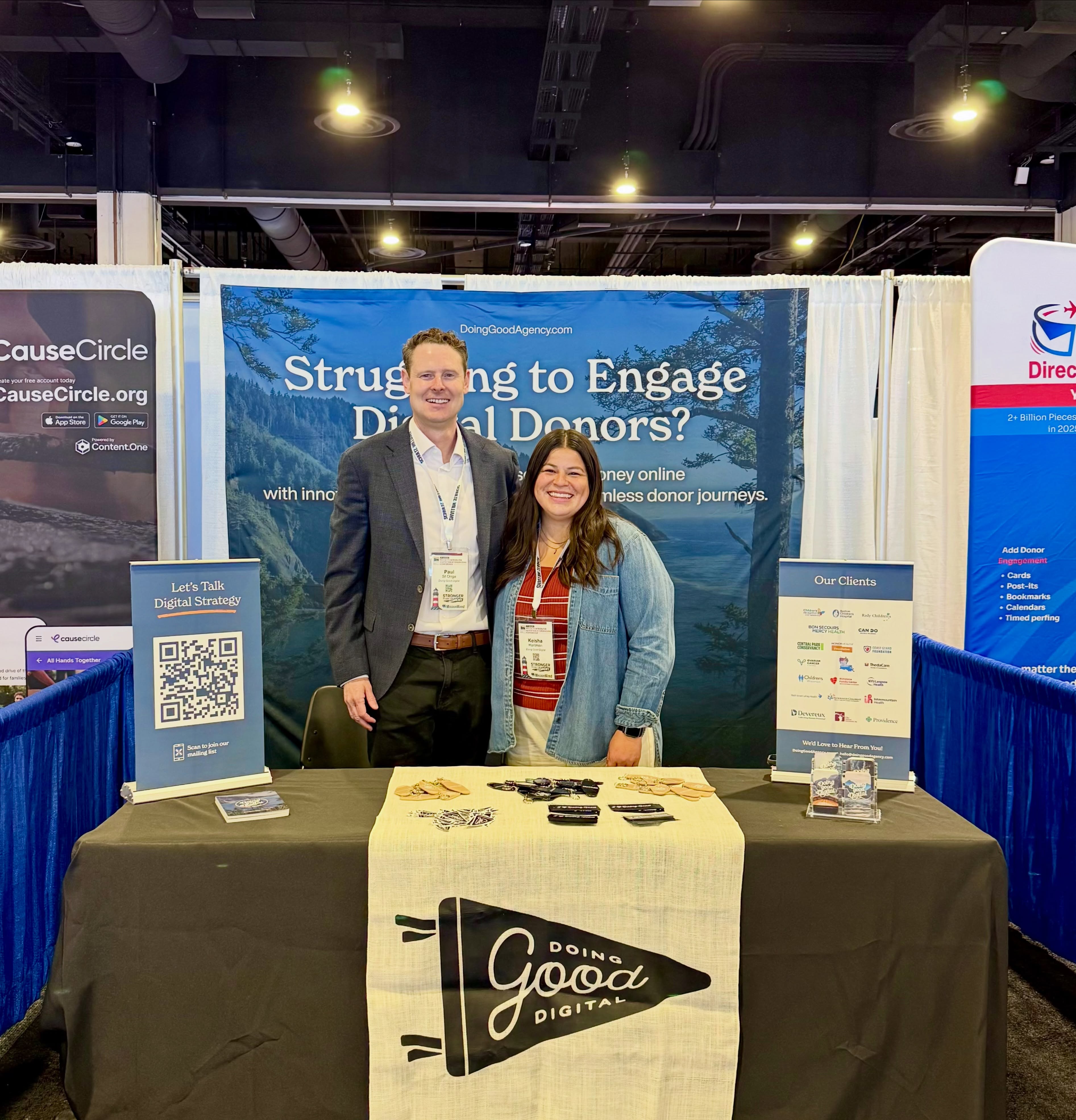 So great seeing so many of our clients, partners, and friends at Bridge this past week! Be sure to catch us this fall exhibiting and speaking at AHP, Nashville and at ENCC, DC.