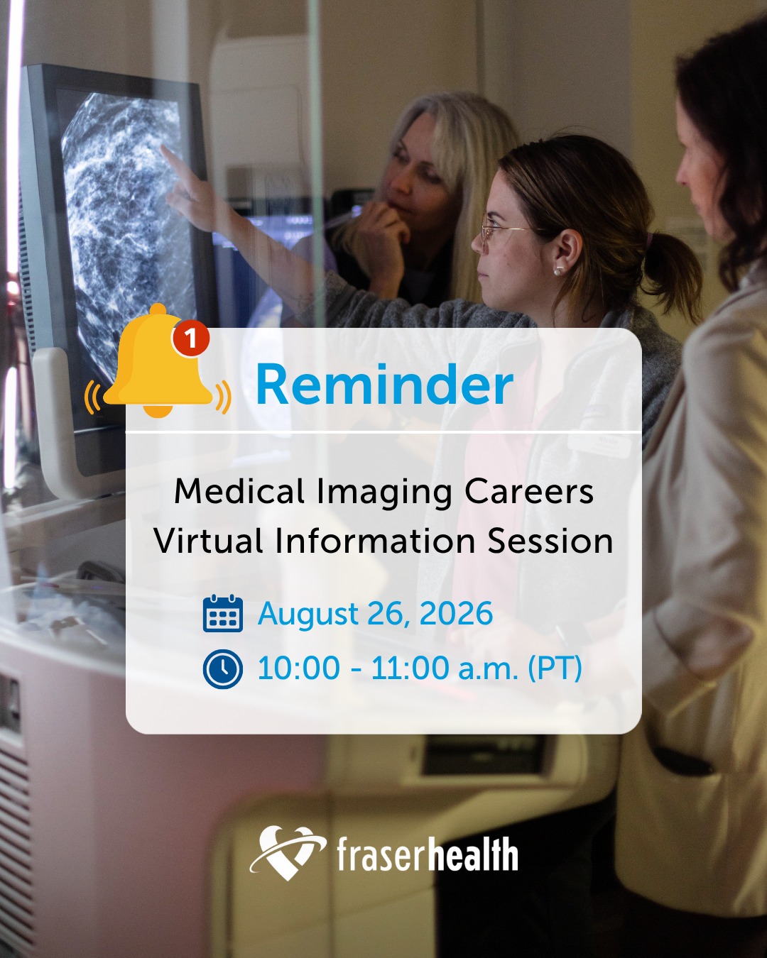 📆Medical imaging professionals: it's not too late to register to our virtual event on August 26.. Register…