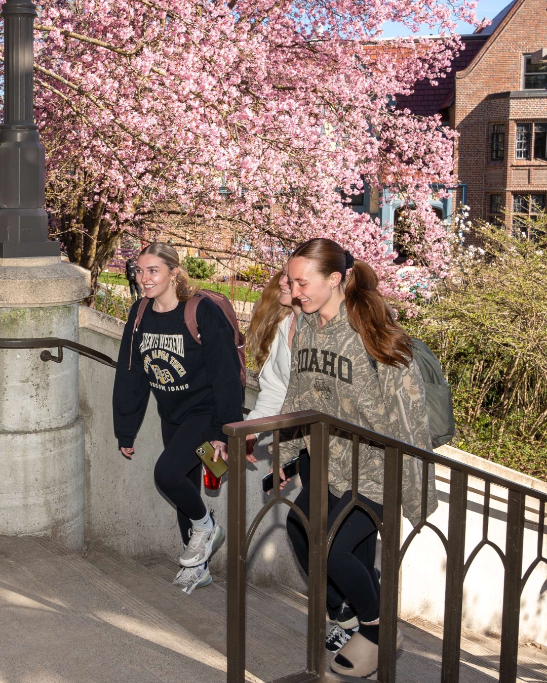 Nothing better than campus walks with friends. Who are you bringing with you to wander campus? #VandalSpiritFriday