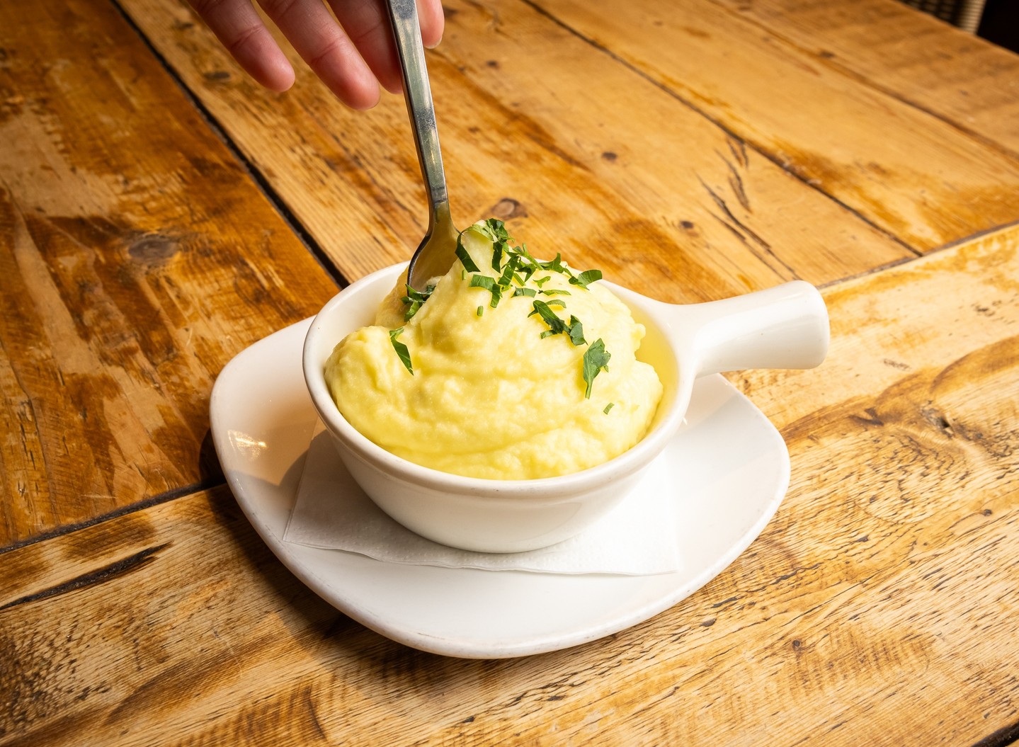 some things just belong on the dinner table. 🥔our side of mashed potatoes is creamy, comforti....